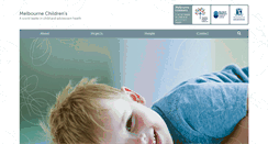 Desktop Screenshot of melbournechildrens.com